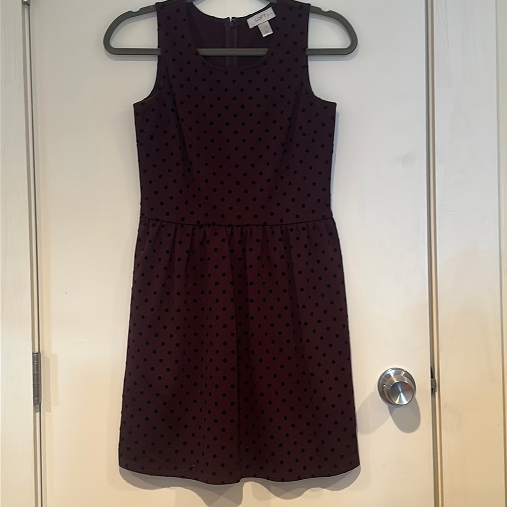 LOFT sleeveless dress